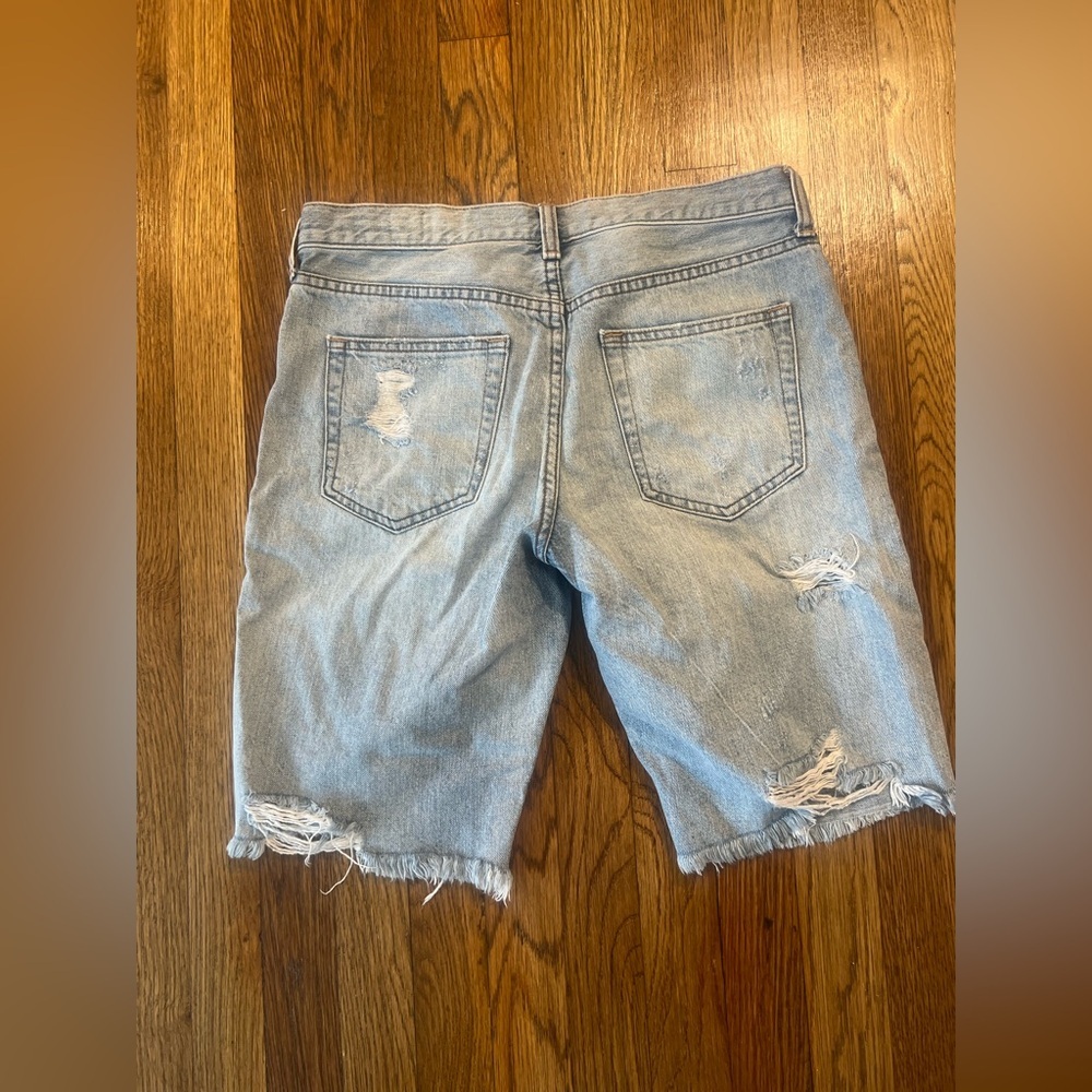 We The Free Ripped Denim Jean Shorts - Picture 2 of 4